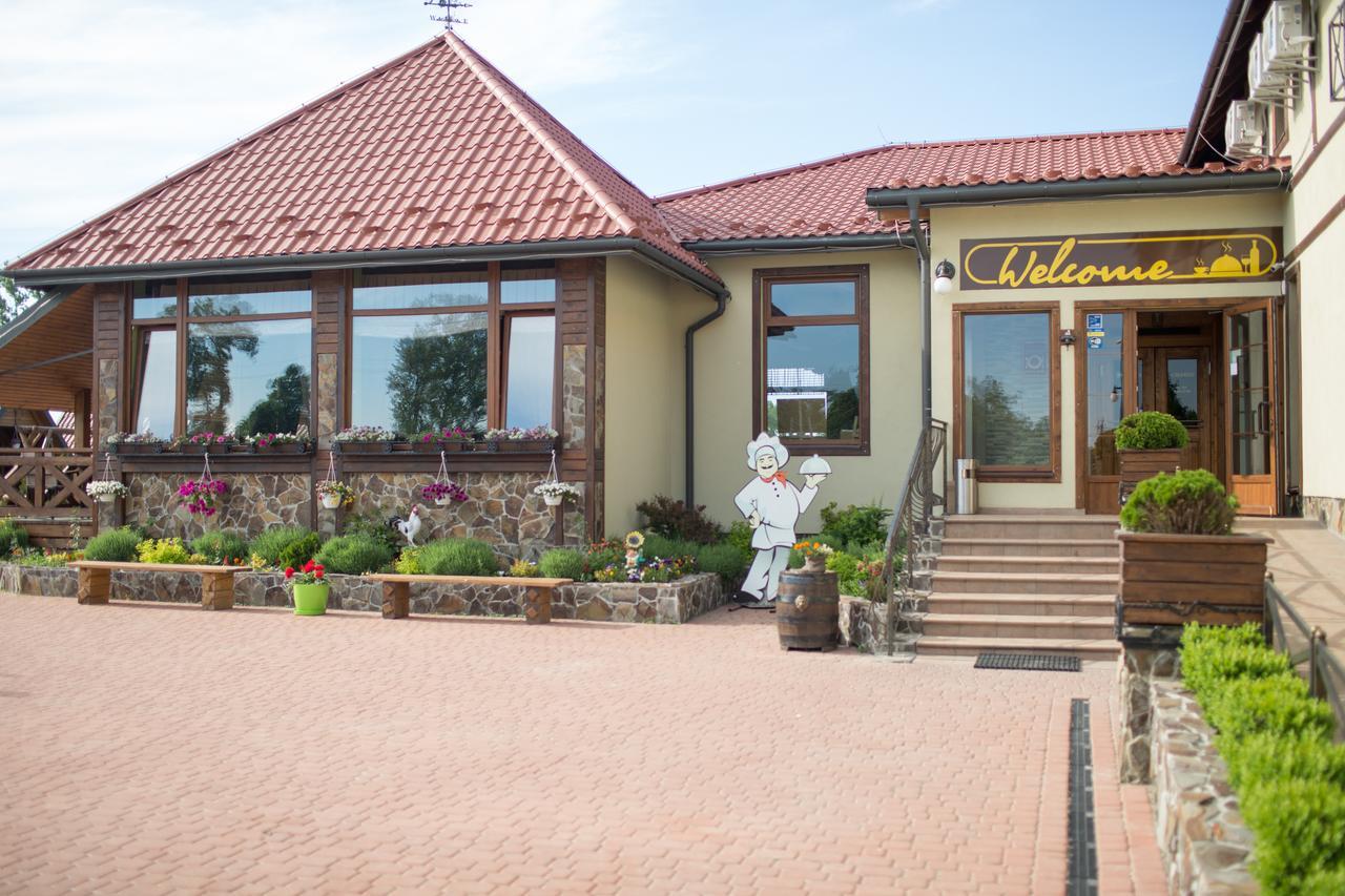 Hotel & Restaurant Complex Hap-Ok Brodki Exterior foto